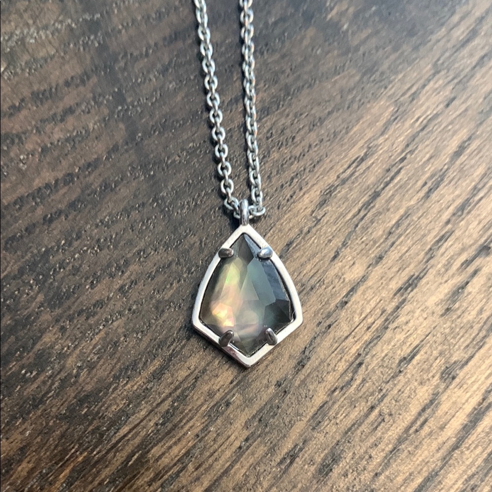 Kendra Scott silver necklace